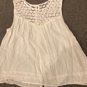 White tank top